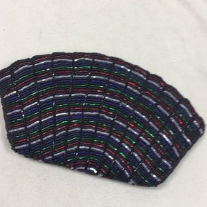 Beaded Clutch/Coin Purse